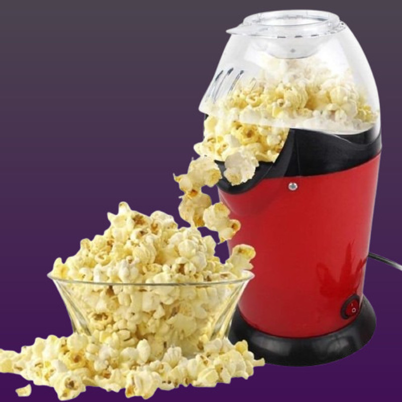 Kyvora Heated Steam Popped Corn Popper popcornmaker320 300 L Popcorn Maker(Multicolor)