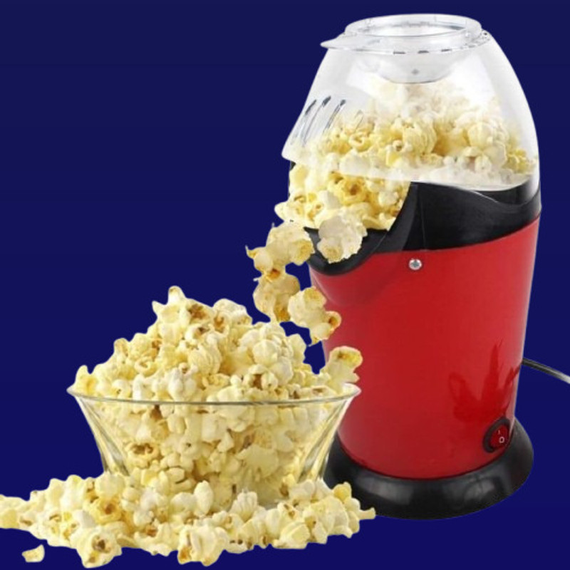Pezud Warm Steam Popcorn Popper popcornmaker180 300 L Popcorn Maker(Multicolor)