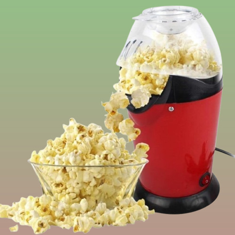 Favav Popped Corn Blower Device Warm popcornmaker833 300 L Popcorn Maker(Multicolor)