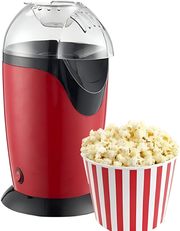 Aonezone Popcorn Maker for Home | Oil-Free | Compact | Inbuilt Scoop | Movie Night Ready Electric Hot Air Popcorn Maker - 1200W High Explosion Rate Machine 300 ml Popcorn Maker(Multicolor)