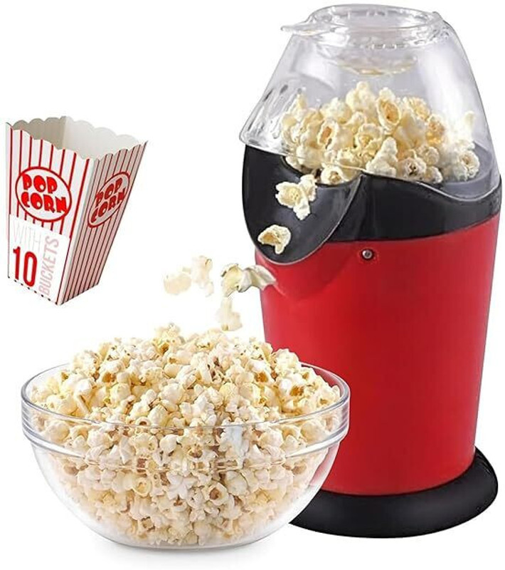 rishi SR25X Mini Popcorn Maker Machine 30 L Popcorn Maker(Red)