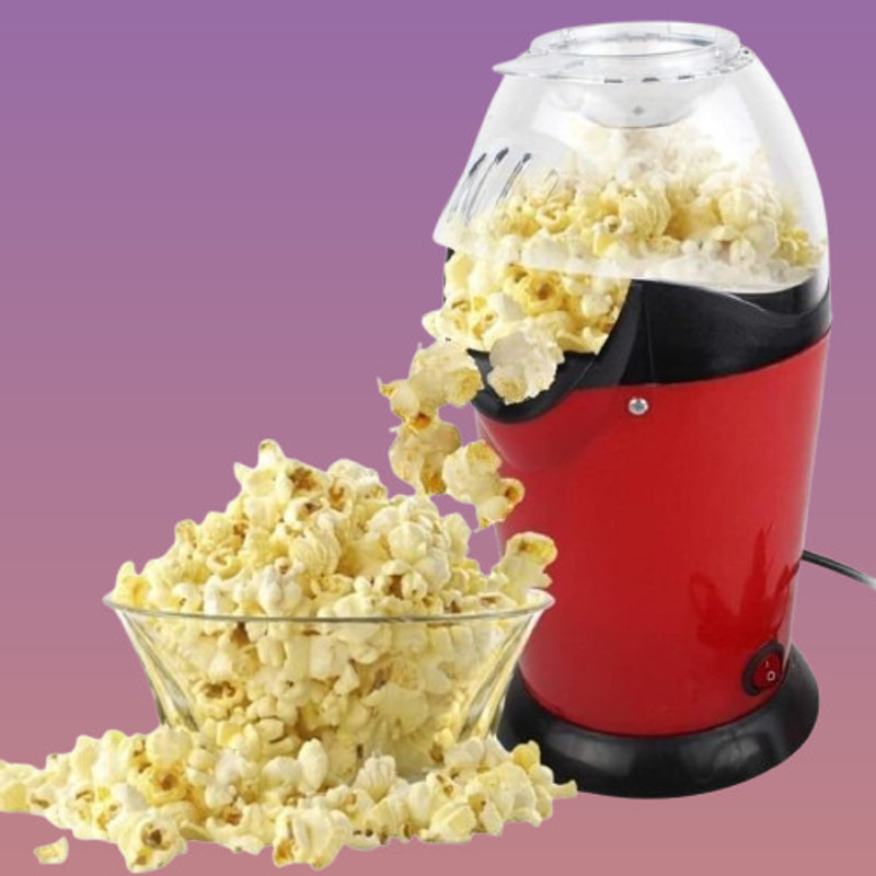 Vaynevx Steam Air Crispy Corn Maker popcornmaker397 300 L Popcorn Maker(Multicolor)