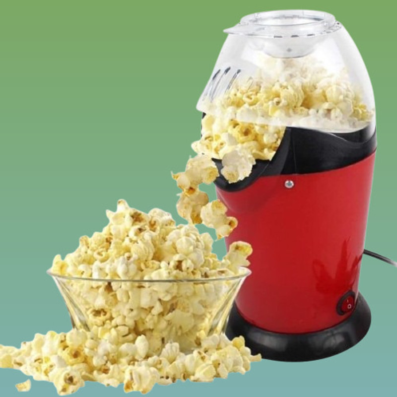 Loopst Heated Heat Corn Machine popcornmaker356 300 L Popcorn Maker(Multicolor)