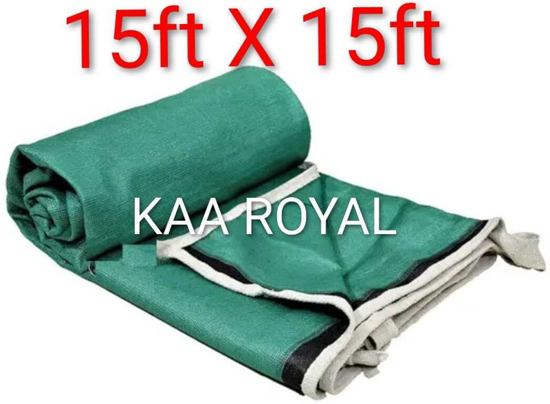 KAA ROYAL Multipurpose Shade Net/Agro Net/Green Net-75%(15ft X15ft) Portable Green House(Green)