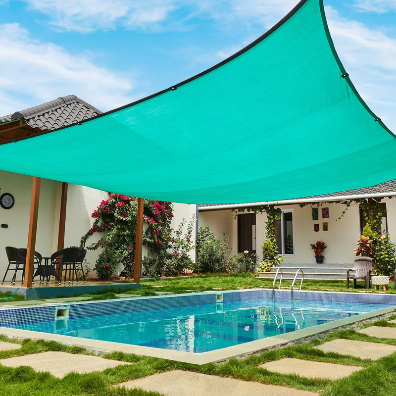 TUNDWAL'S Green Shade Net Size 10 x 10 Feet-G-39 Portable Green House(Green)