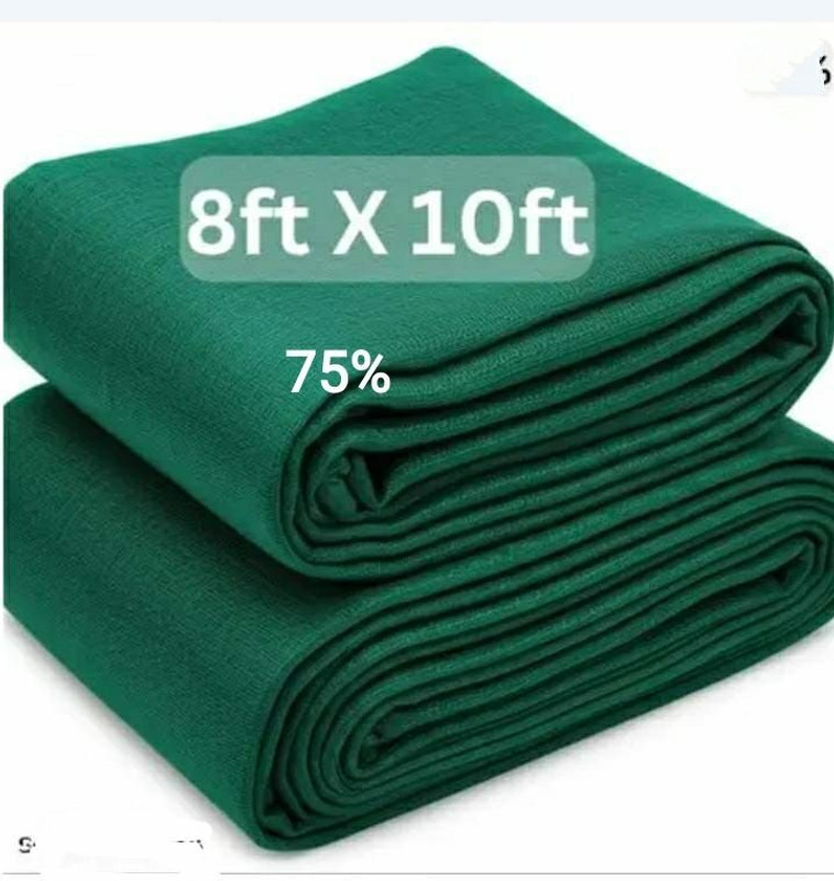 CLASSIC TRADING INDUSTRIES 10*8ft green net 80%shade net for garden road parking balcony etc. Portable Green House(Green)