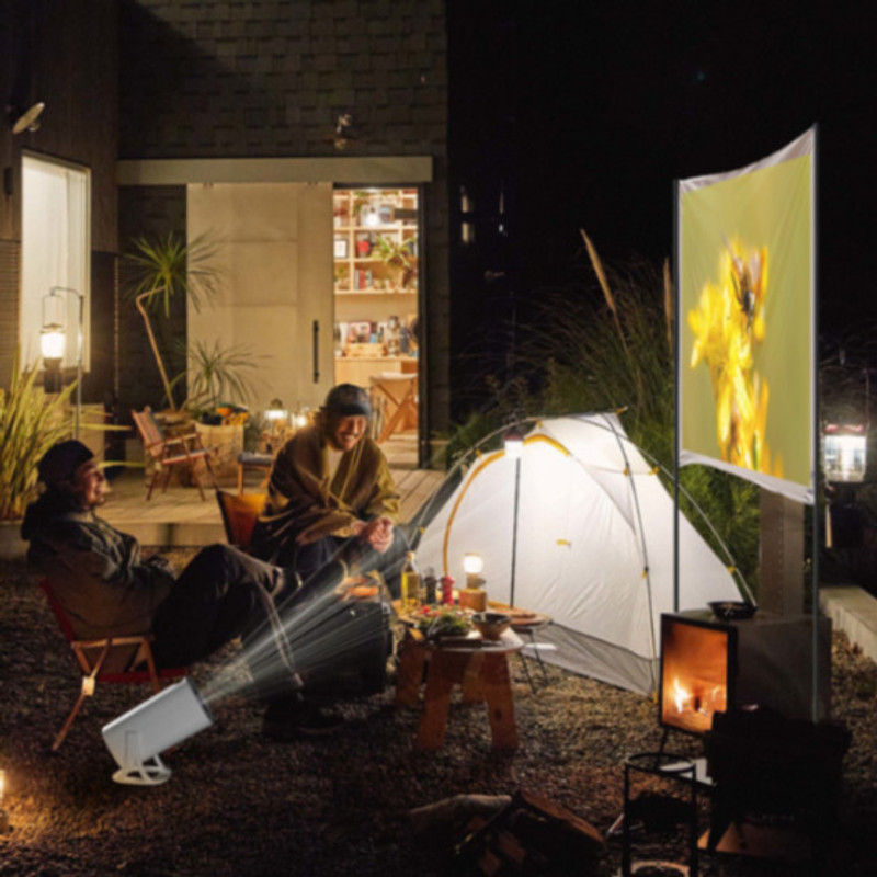 SSG 1000 lm LED Corded Portable Projector(White)