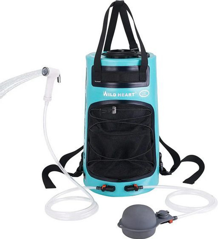WILD HEART INDIA WILD HEART Camping Shower 22L Propane Powered Portable Shower(22 L)