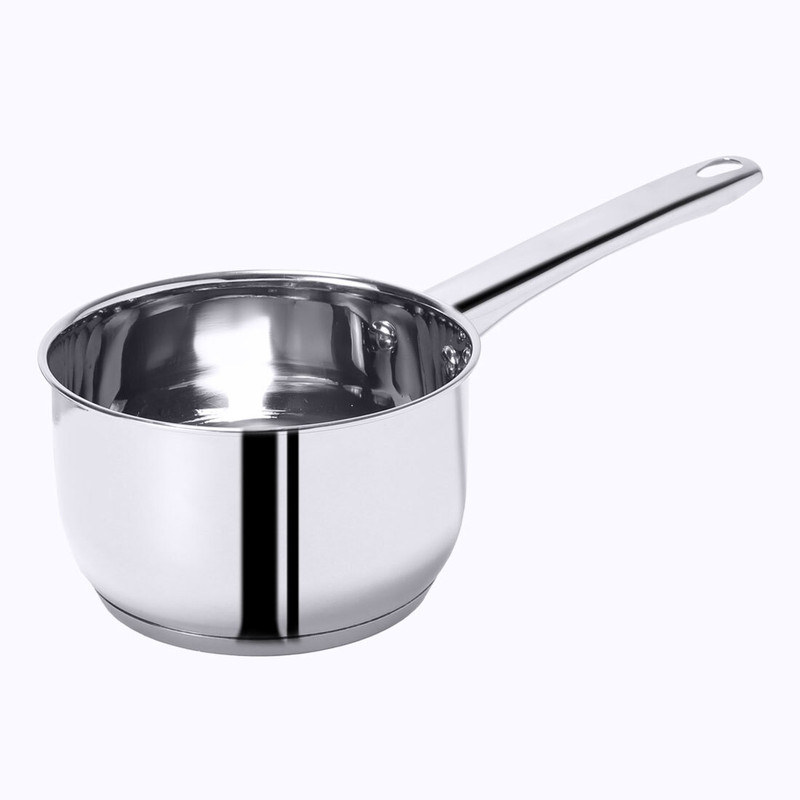 WONDERCHEF Venice Sauce Pan 14 cm diameter 1.2 L capacity(Stainless Steel, Non-stick, Induction Bottom)