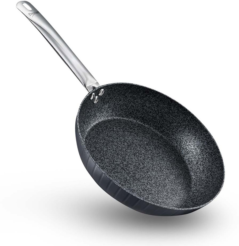 Prestige Durastone 6 Layer Non-Stick Fry Pan 24 cm diameter 1.9 L capacity(Hard Anodised, Non-stick, Induction Bottom)
