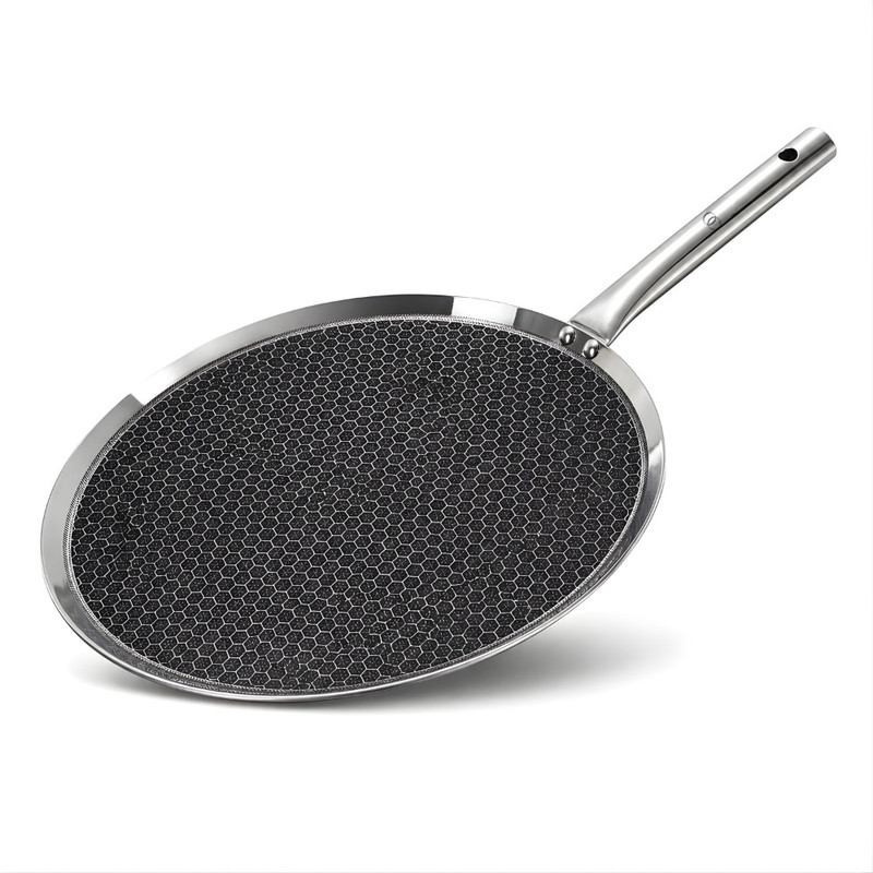 Millerhaus Tawa 25 cm diameter(Triply, Non-stick, Induction Bottom)