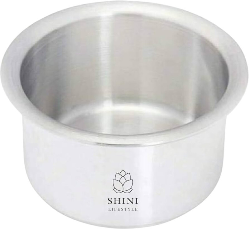 SHINI LIFESTYLE AluCraft Cookware Aluminium Tope/Patila/Bhagona/Milk Pot/Tapeli without Lid Tope/Bhagona/Patila 4.5 L capacity 24 cm diameter(Aluminium)