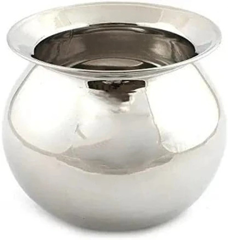 EMPHIRE Stainless Steel Handi/Pongal Pot/Gundu 4 liter Handi 4 L(Stainless Steel, Non-stick)