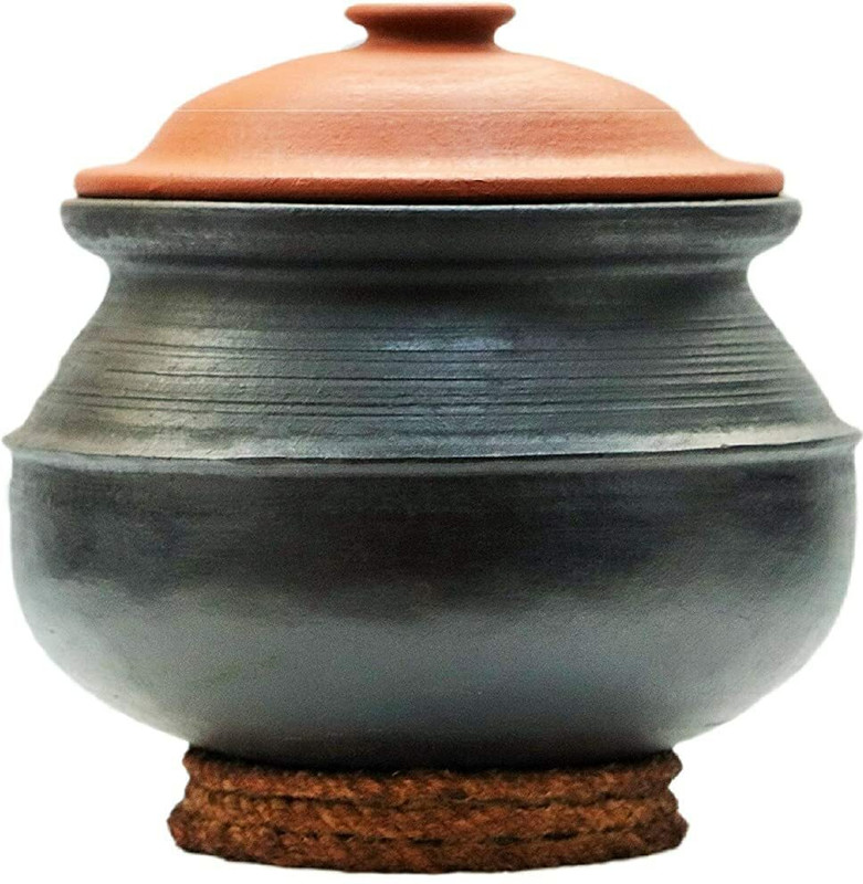 Frills & Colours Handi 1.5 L with Lid(Earthenware)