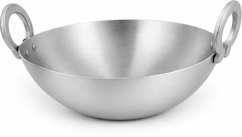 Tannu Craft Aluminium Kadhai Premium Range Of Aluminum Deep Kadai Kadhai 14 cm diameter 1 L capacity(Aluminium)