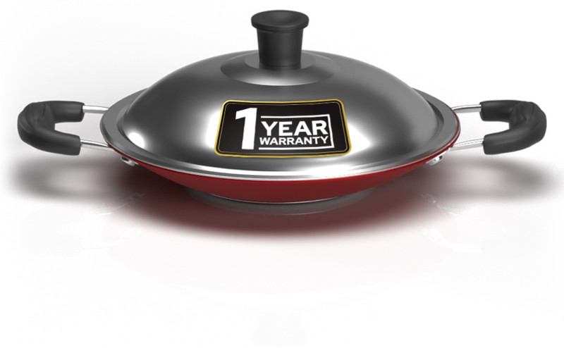 IMPEX Non-stick Paniarakkal Pan 20 cm diameter 0.5 L capacity(Aluminium, Non-stick)