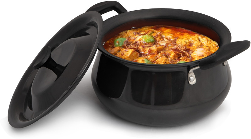 AGARO Handi 3.5 L with Lid(Aluminium, Induction Bottom)
