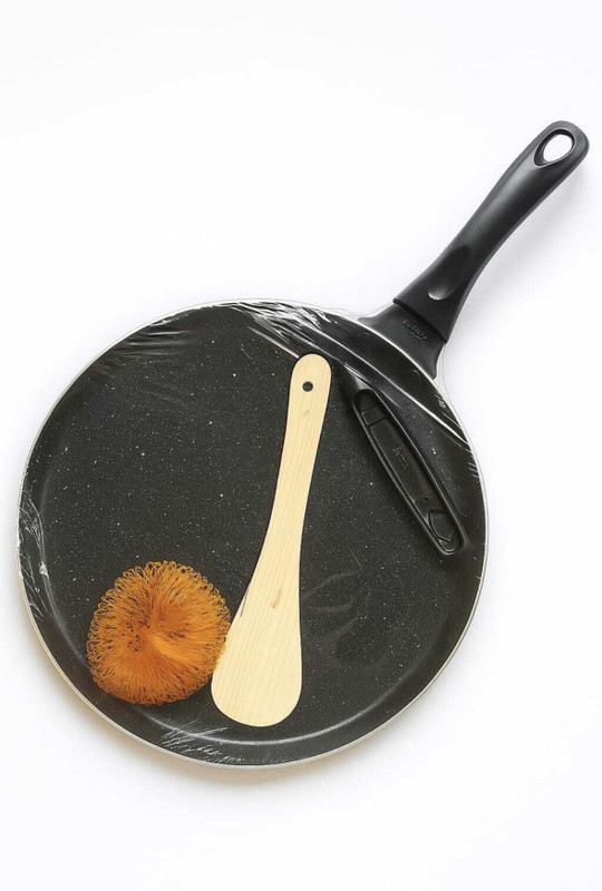UNAIN Non-Stick Dosa Tawa with Virgin Bakelite Handle only for Gas stove Compatible Tawa 26 cm diameter(Aluminium, Non-stick)