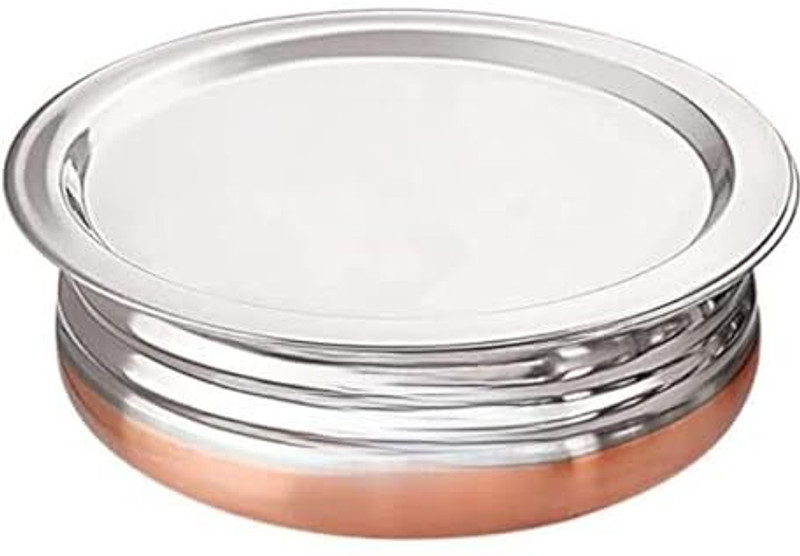 DIAMOND STEEL Handi 2.6 L with Lid(Stainless Steel, Non-stick)