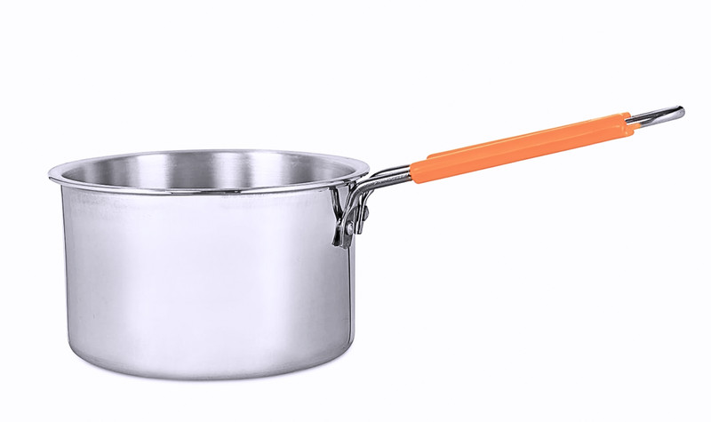 Anil Bartan Wale Pure Aluminium Heavy Bottom Silver Pan/ Tea Pan/ Milk Pan for Tea/Milk/Water Sauce Pan 15 cm diameter 0.75 L capacity(Aluminium)