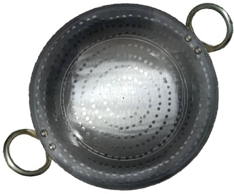 Kadhai CANO CRYSTALS JAIPUR KADHAI POTPAN IRON KADHAI Kadhai 21 cm diameter 2 L capacity(Iron)