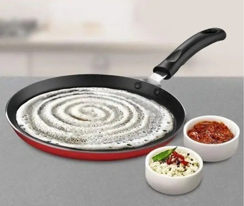 Mainsa Dosa Pan Tawa Non Stick Making For Comfortable Dosa. Tawa 26 cm diameter(Aluminium, Non-stick)