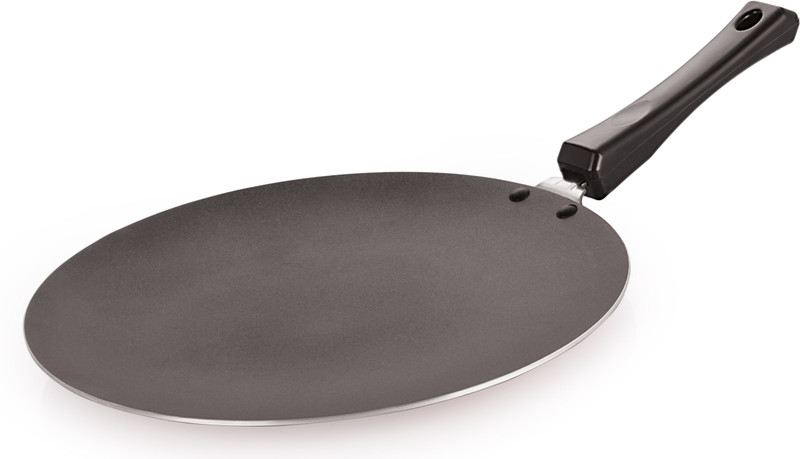 NIRLON Aluminium Non Stick Concave Roti/Chapati/Paratha Tawa - 28.5 cm Tawa 28 cm diameter(Aluminium, Non-stick)
