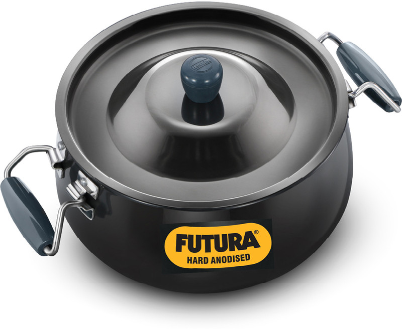 Hawkins Futura BigBoy Biryani Handi (ABH12) Handi 12 L with Lid(Hard Anodised)