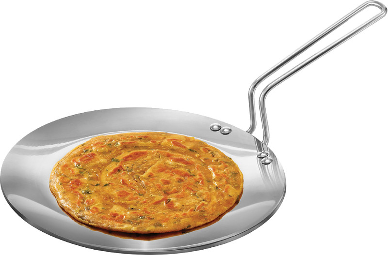 Hawkins Stainless Steel (SSTV24) Tawa 24 cm diameter(Triply, Induction Bottom)