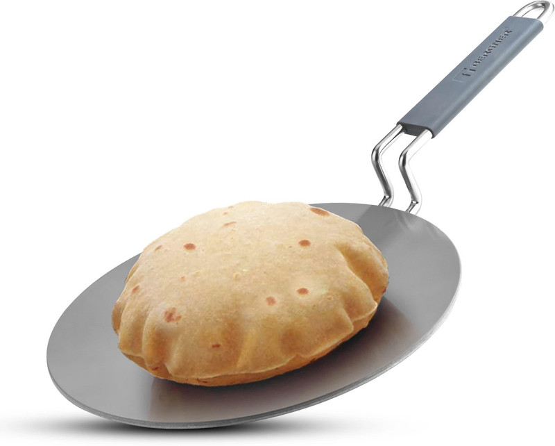 BERGNER TriPly Argent Ceramica 26cm Roti Tawa with Ceramic Coating, Roti Tawa 26 cm diameter(Triply, Non-stick, Induction Bottom)