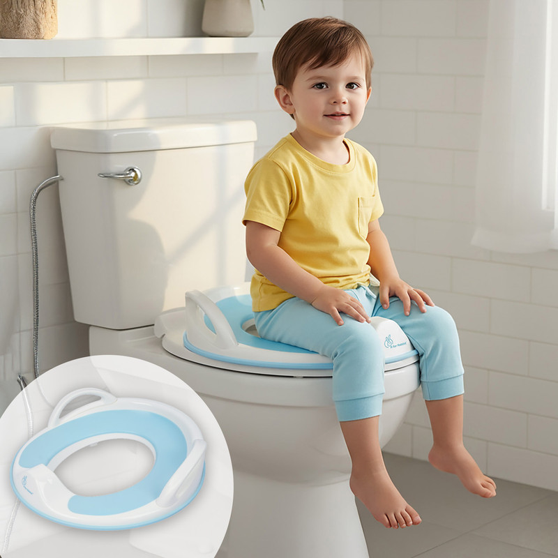 R for Rabbit Minimo, Soft Training for Newborns to Kids, Weight Up To 13Kg Potty Seat(Blue)