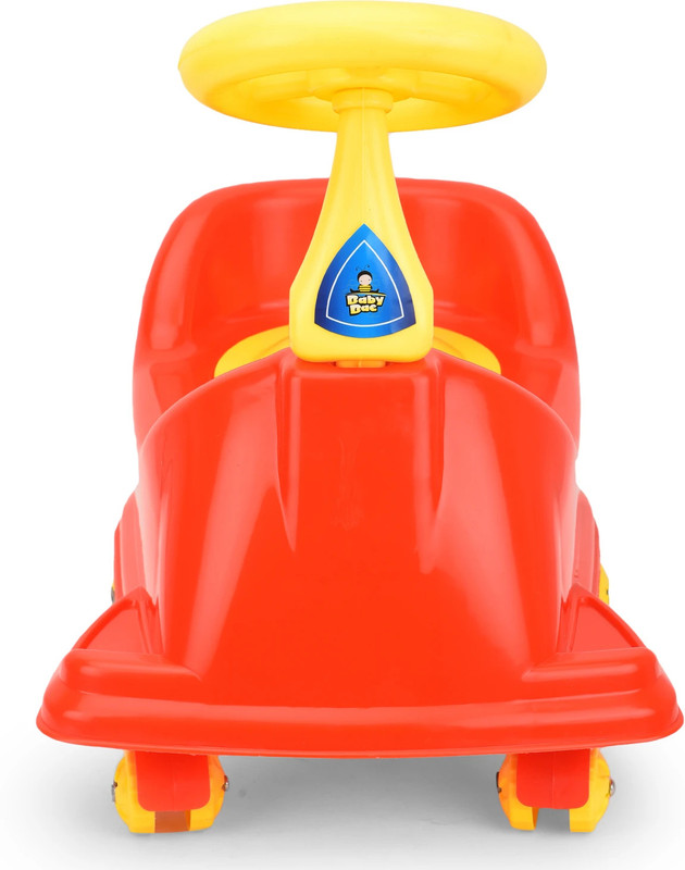 STROMMI Car Style Potty Seat for Toddlers Featuring Wheels, Removable Tray Closing Lid Potty Seat(Red)