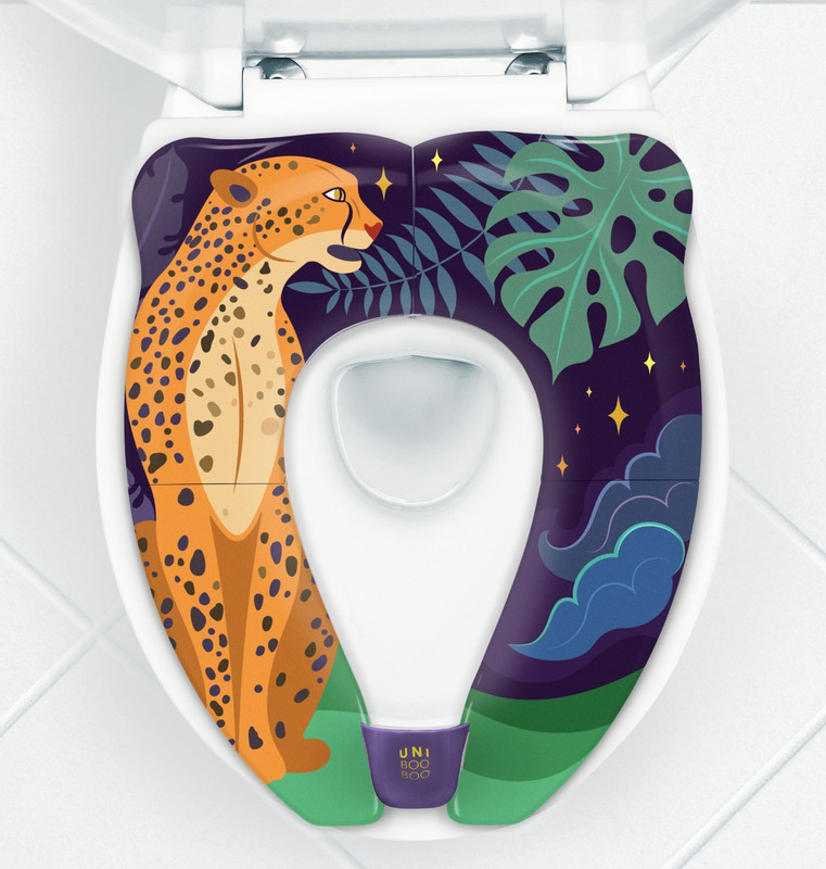 Uni Boo Boo Travel Potty Seat Potty Seat(Dark Blue)