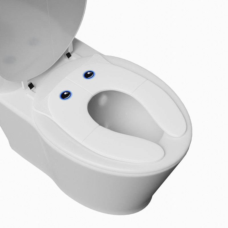 KRIYAKAL BABY Potty Training Toilet Seat For Boys And Girls Kids, Non-Slip Potty Seat(White)