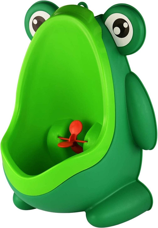 MAMYA Children's Urinal for Boy Standing Potty Training, Portable Wall Pee Trainer Potty Box(Green)