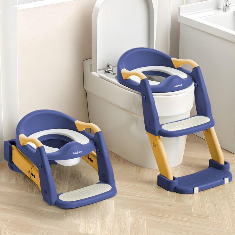 baybee Potty Seat With Ladder for Kids,Toilet Potty Seat for Kids 1-3 Years Potty Seat(Blue)