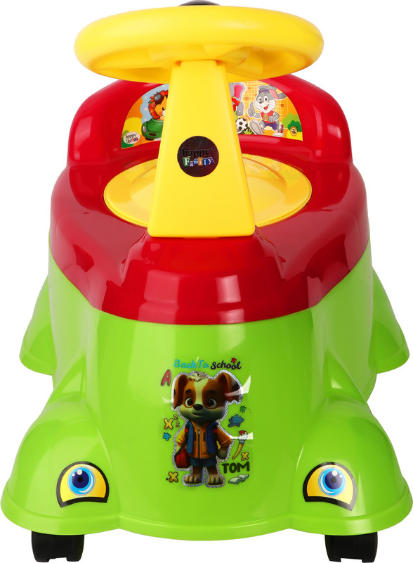 Sukhson India Car Style Potty Training Seat for Kids | Comfortable Baby Toilet Trainer Potty Seat(Green)