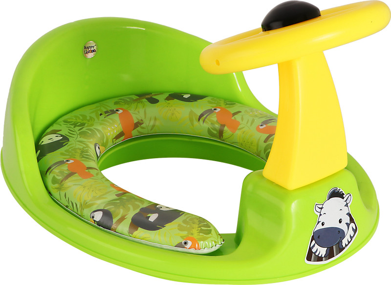 Nabhya Toilet Trainer Soft Cushion Baby Potty Seat With Ferrari Handle And Back Support Potty Seat(Green)