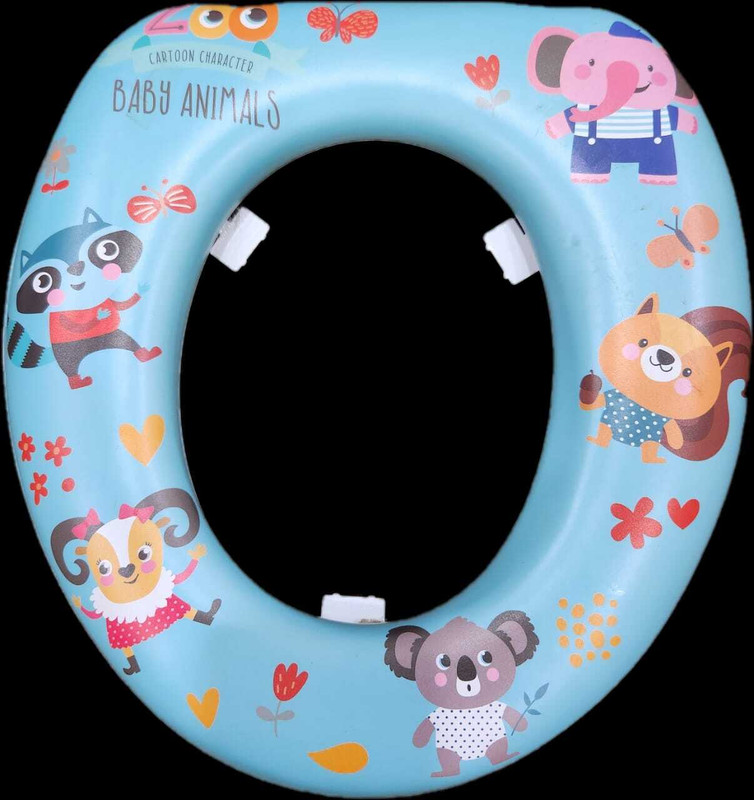 smilykid Soft Cushioned Plastic Baby Potty Seat Potty Seat(Blue)