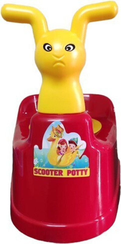 Maxwell Scooter Potty Seat Box Potty Seat(Maroon)