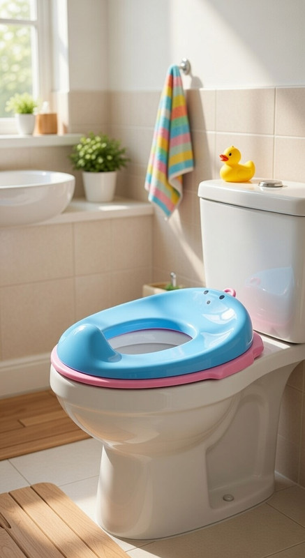 Babybae Baby Potty Training Seats for Kids Seat with Free Hook for Boys & Girls Potty Seat(Blue)