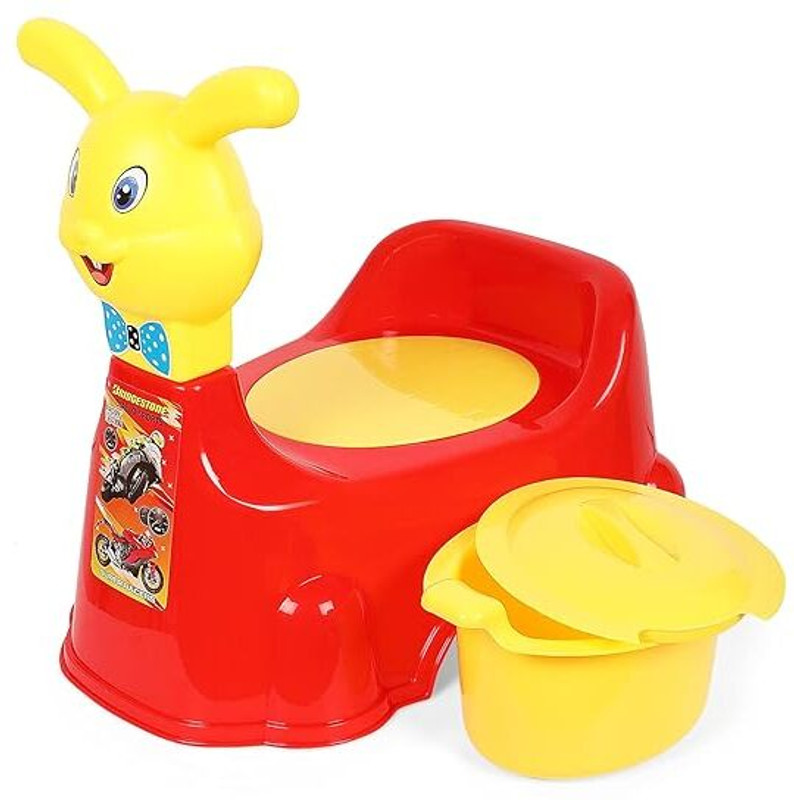LITTLE STUFF Baby Potty Training Seat Potty Seat(rabbit Potty red)
