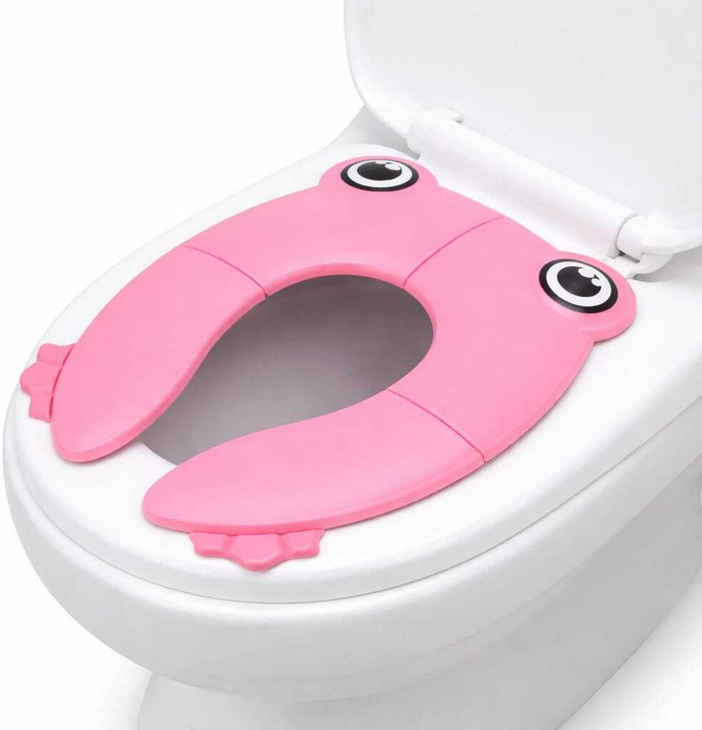 NEOPLASTPRODUCT Baby Potty seat for Kids 2-5yrs Ergonomic Portable Toddler Potty Seat (Pink) Potty Seat(Pink)