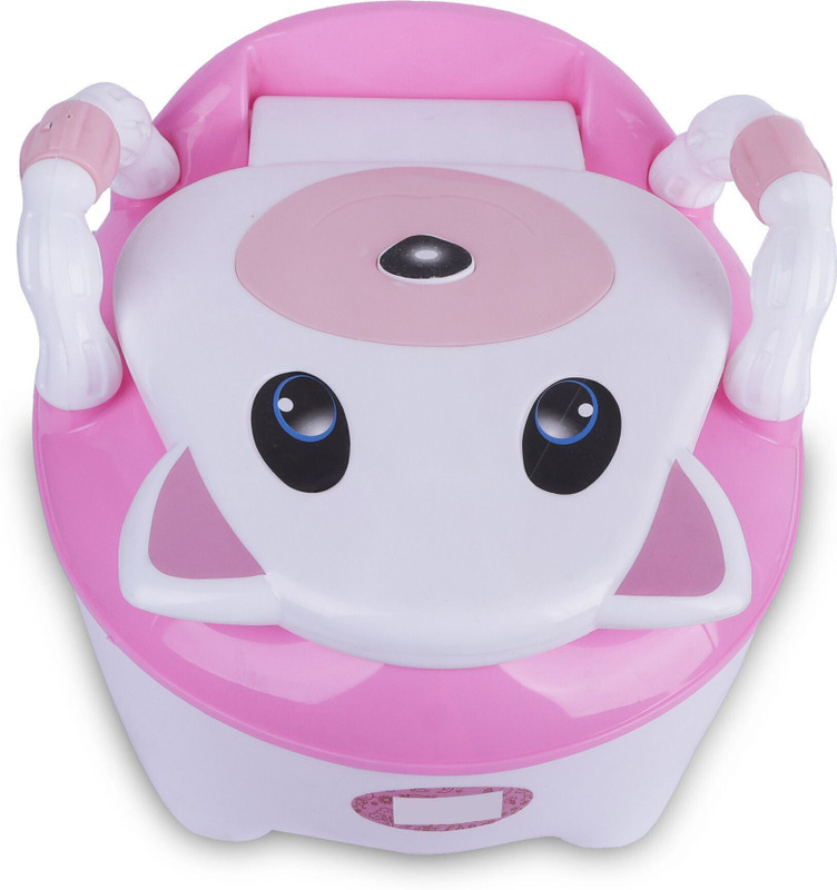 Santoz Toddler Potty Seat, Cow Potty Box Potty Seat(Pink)