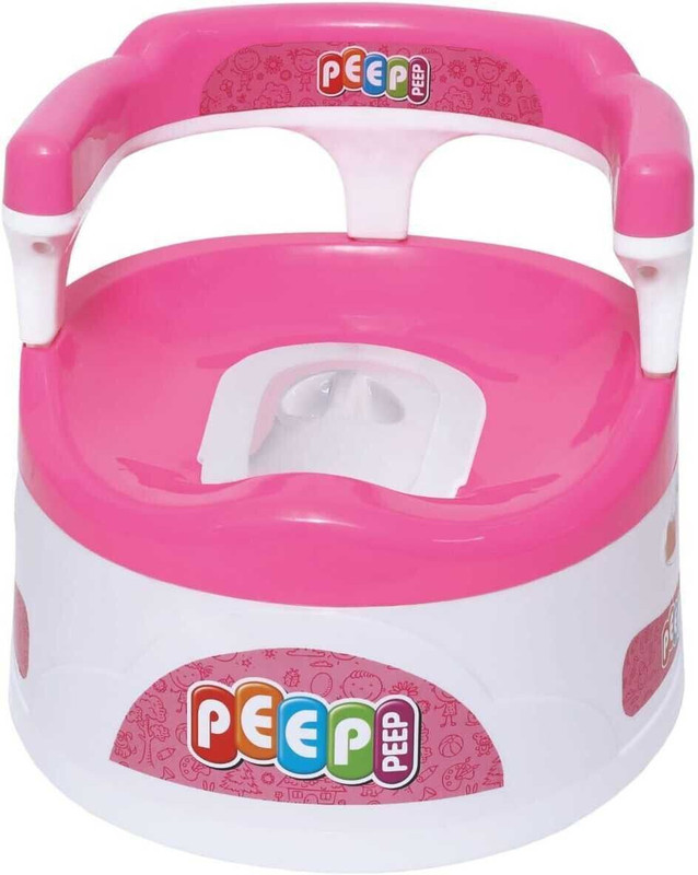Santoz Potty Training Seat for 1 + Year child, potty trainer Potty Seat(Pink)