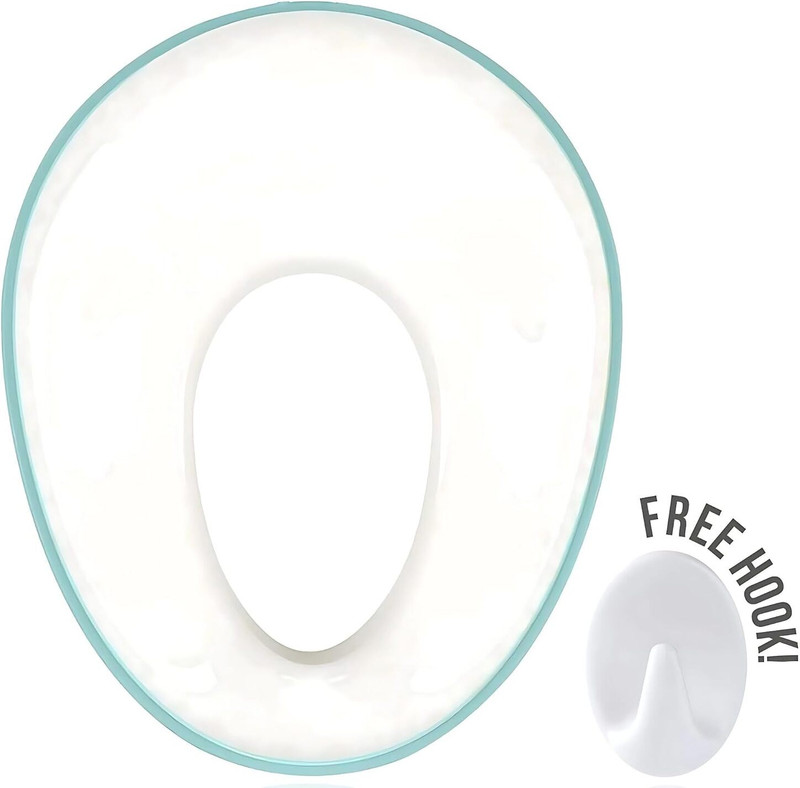shamya Baby Training Toilet Seat For Boys & Girls, Fits & Oval , Non-Slip Potty Seat(Blue)