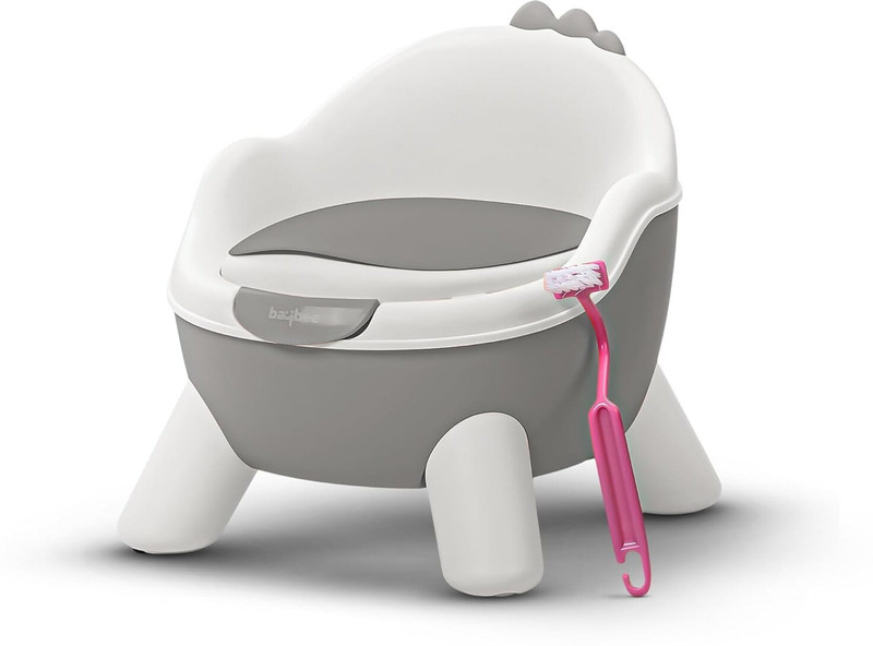 baybee Baby Potty Training Seat for Kids 1-5 years with Removable Tray for Boys & Girls Potty Seat(Grey)