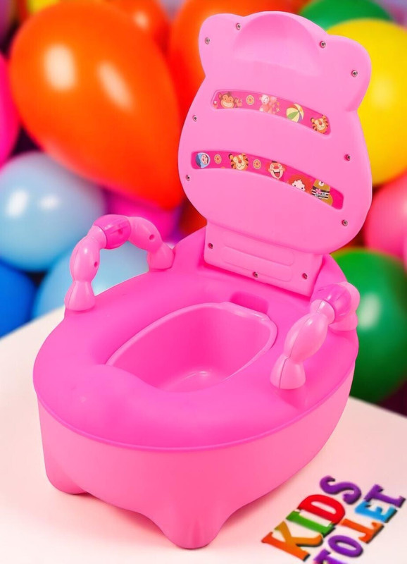 APARAJITA COLLECTIONS KIDS POTTY CHAIR WITH REMOVABLE INNER TUB Potty Seat(Pink)
