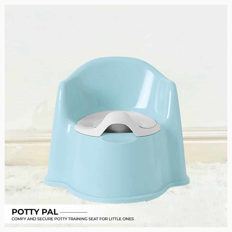 GRAVITY WATERLUXURY Potty Pal Kids Potty stool/ Potty Seat(Blue)