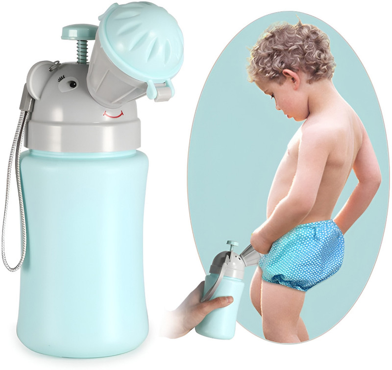 SYGA Portable Baby Boy Potty Urinal Emergency Toilet Potty Box(Blue)